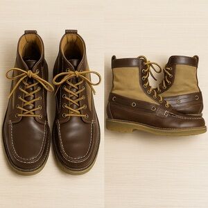 Men Merona brown boots.Size 8.